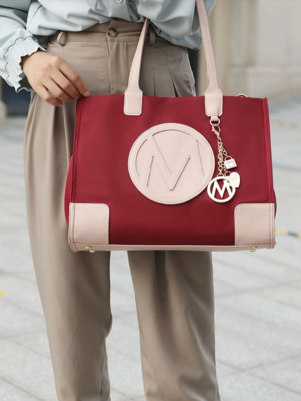 MKF Collection Louise Tote and Wallet Set